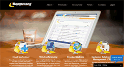 Desktop Screenshot of iboomerang.com