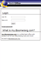 Mobile Screenshot of my.iboomerang.com